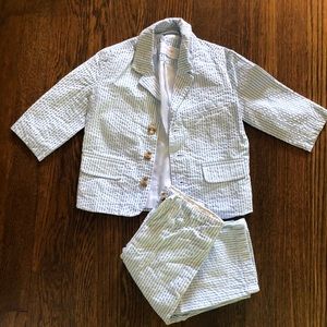 Sold on crosspost! EUC Seersucker Suit
